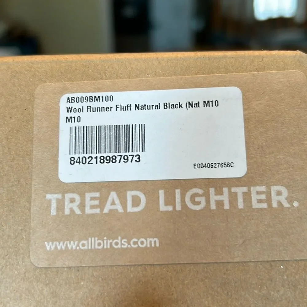 allbirds new box
